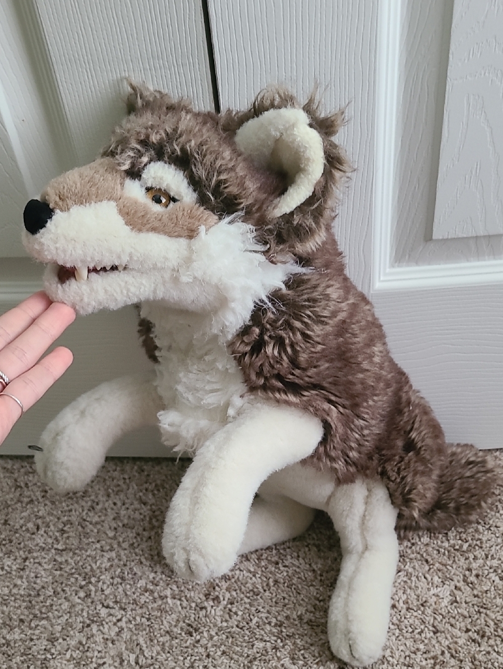 Grey Wolf Puppet